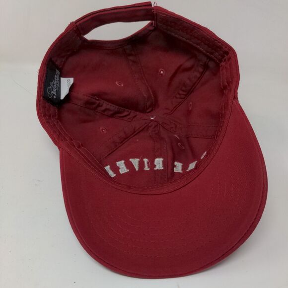 Jacobson Men's Strapback Hat Embroidered Alex Bay The River Logo - Picture 6 of 7